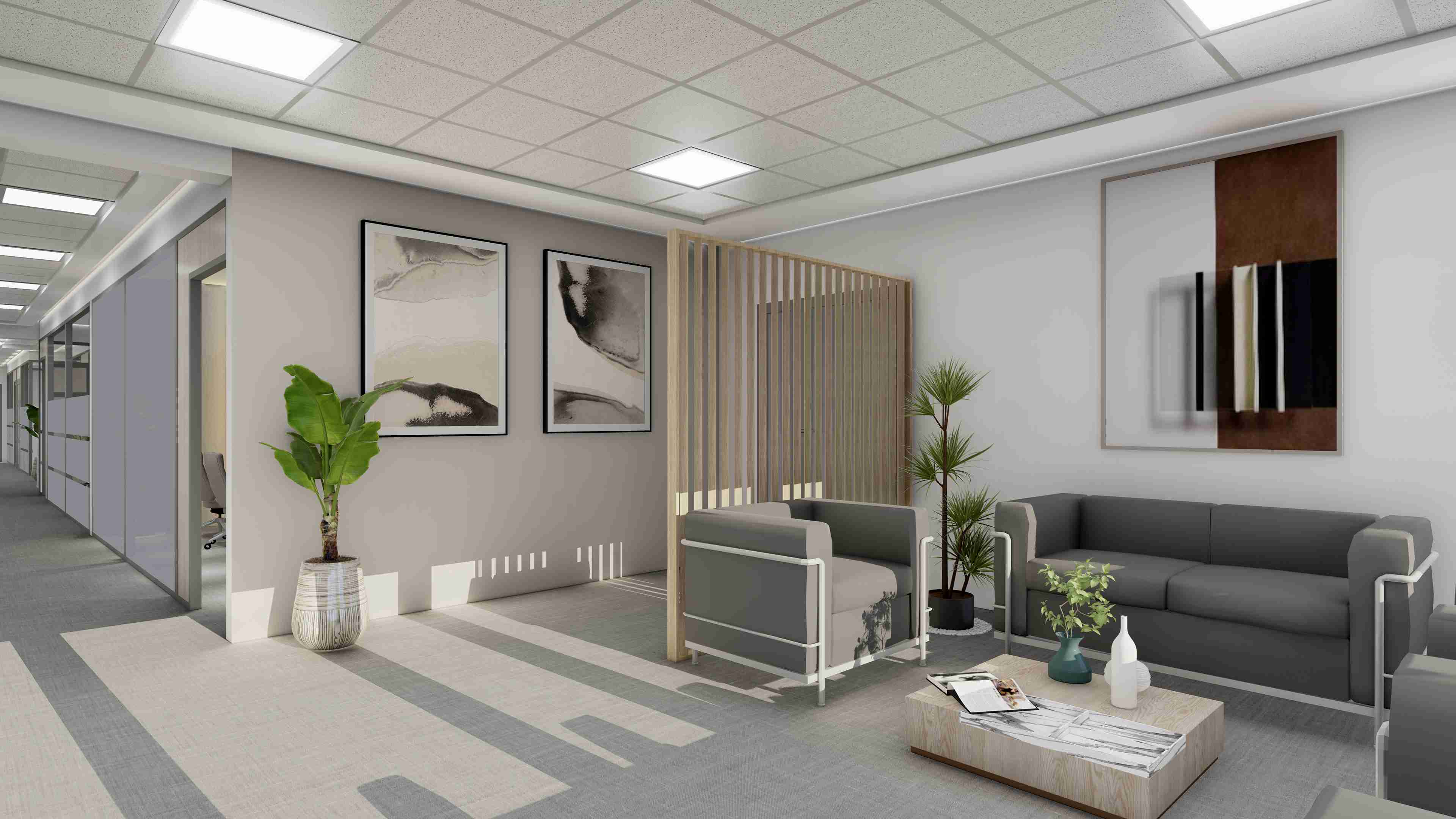 AMENAGEMENT PLATEAU EN BUREAUX (SAFRAN)